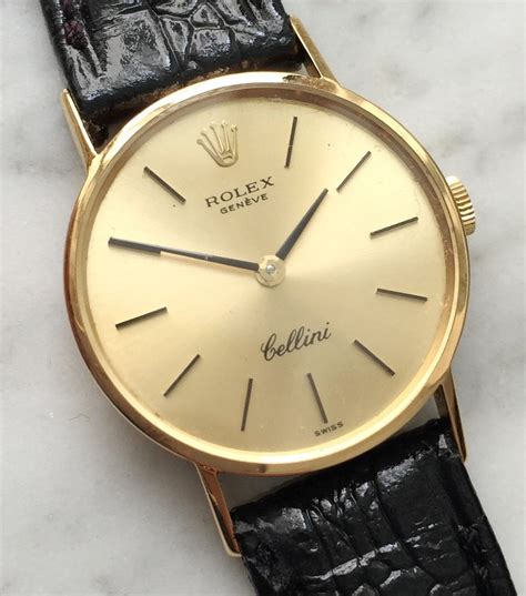 Rolex Cellini Vintage ROLEX Cellini 4084 Gold Solid 18K